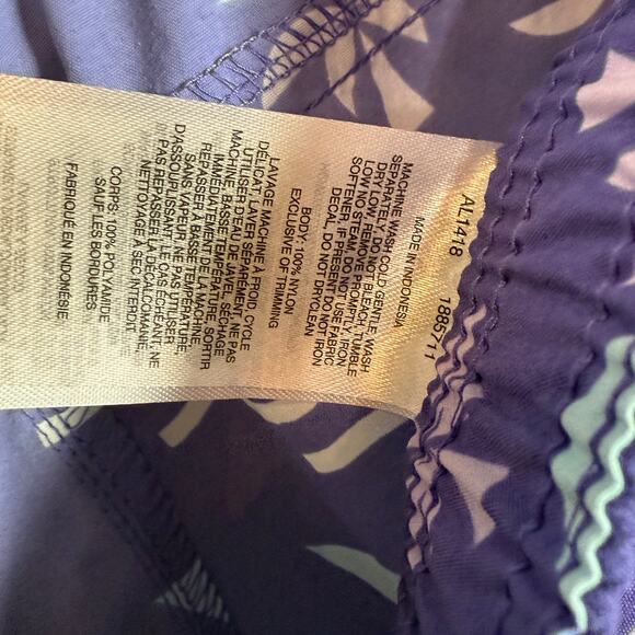 Columbia Women's Sandy River II Printed Mid-Rise Shorts - Purple Lotus LARGE - Picture 7 of 7